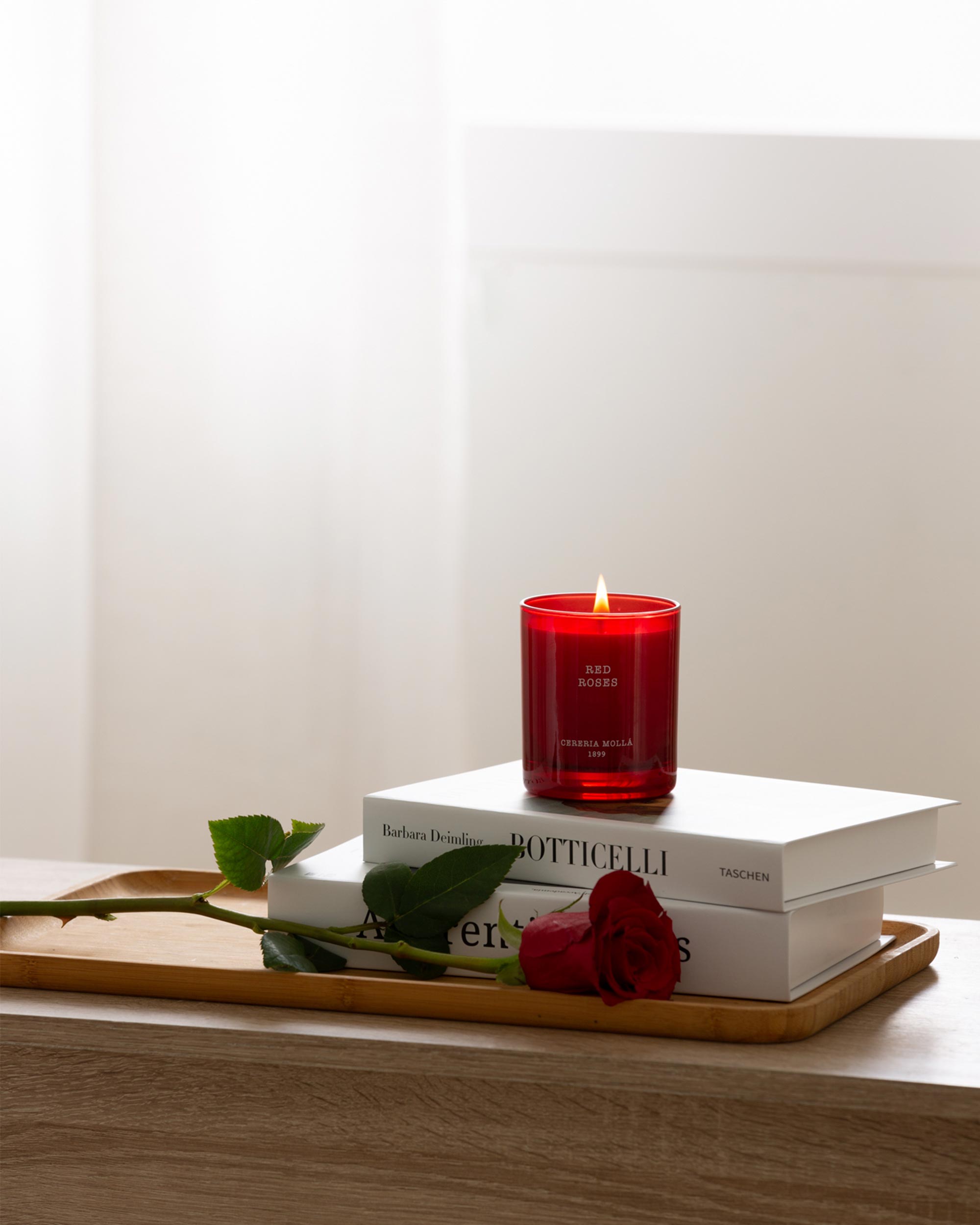 Vela Red Roses 230gr | Edición Limitada