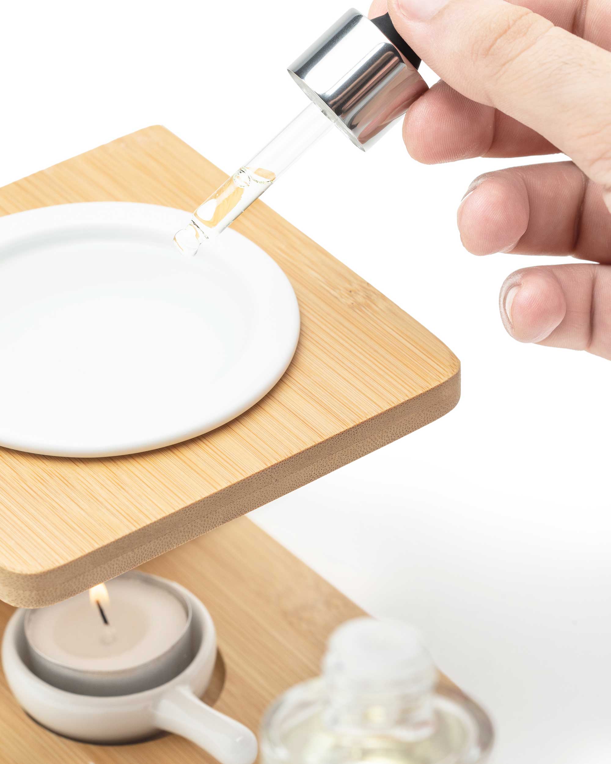 Quemador Cerámica y Bambú