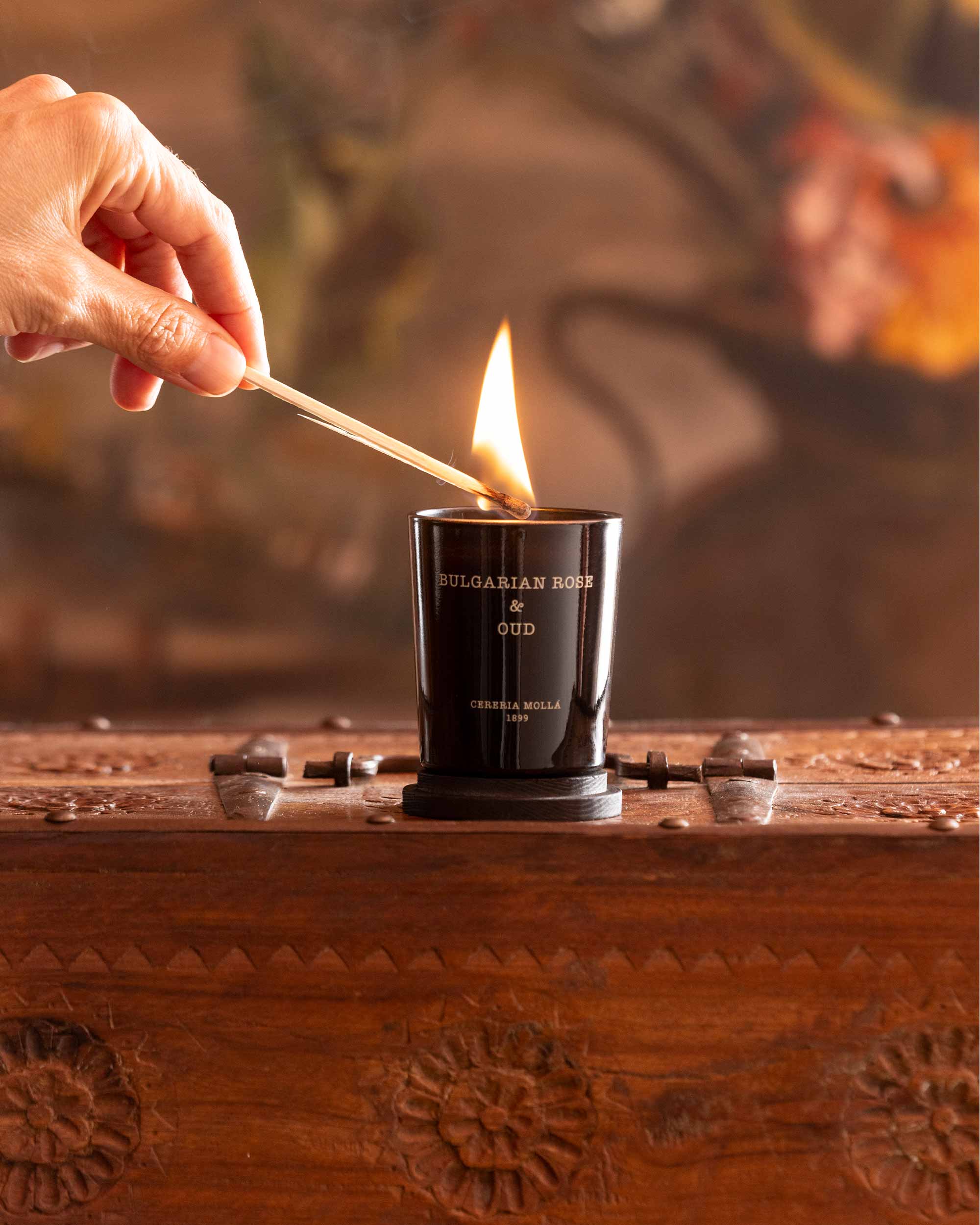 Bulgarian Rose & Oud 70g Mini Candle