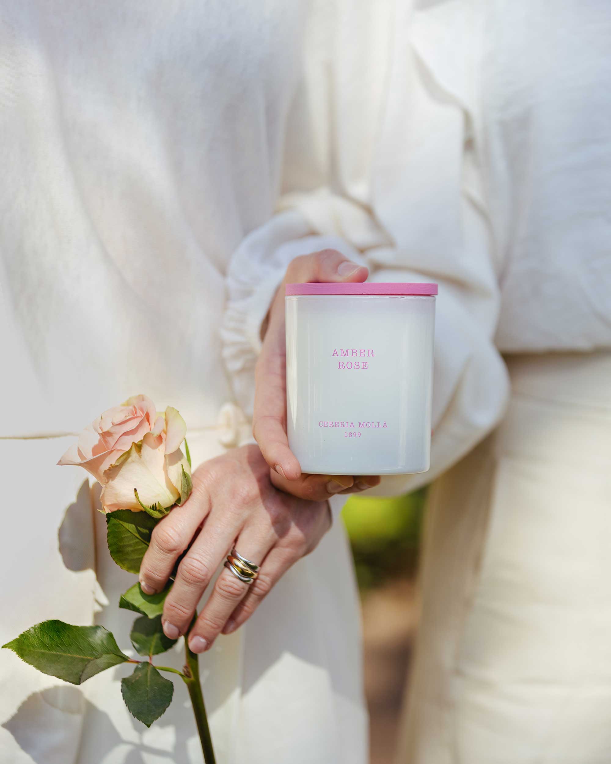 Vela Amber Rose 230gr | Edición Limitada