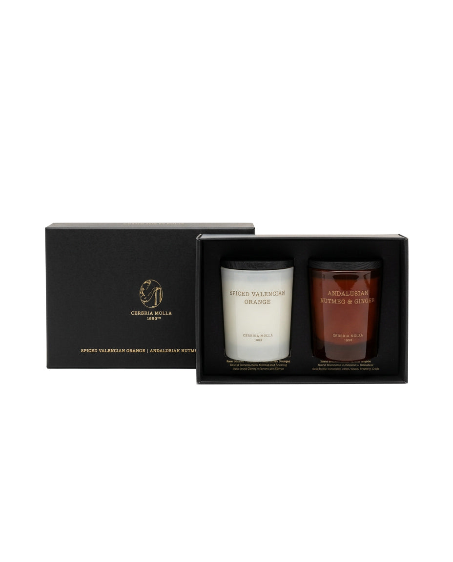 Set Spiced Valencian Orange and Andalucian Nutmeg & Ginger 70gr