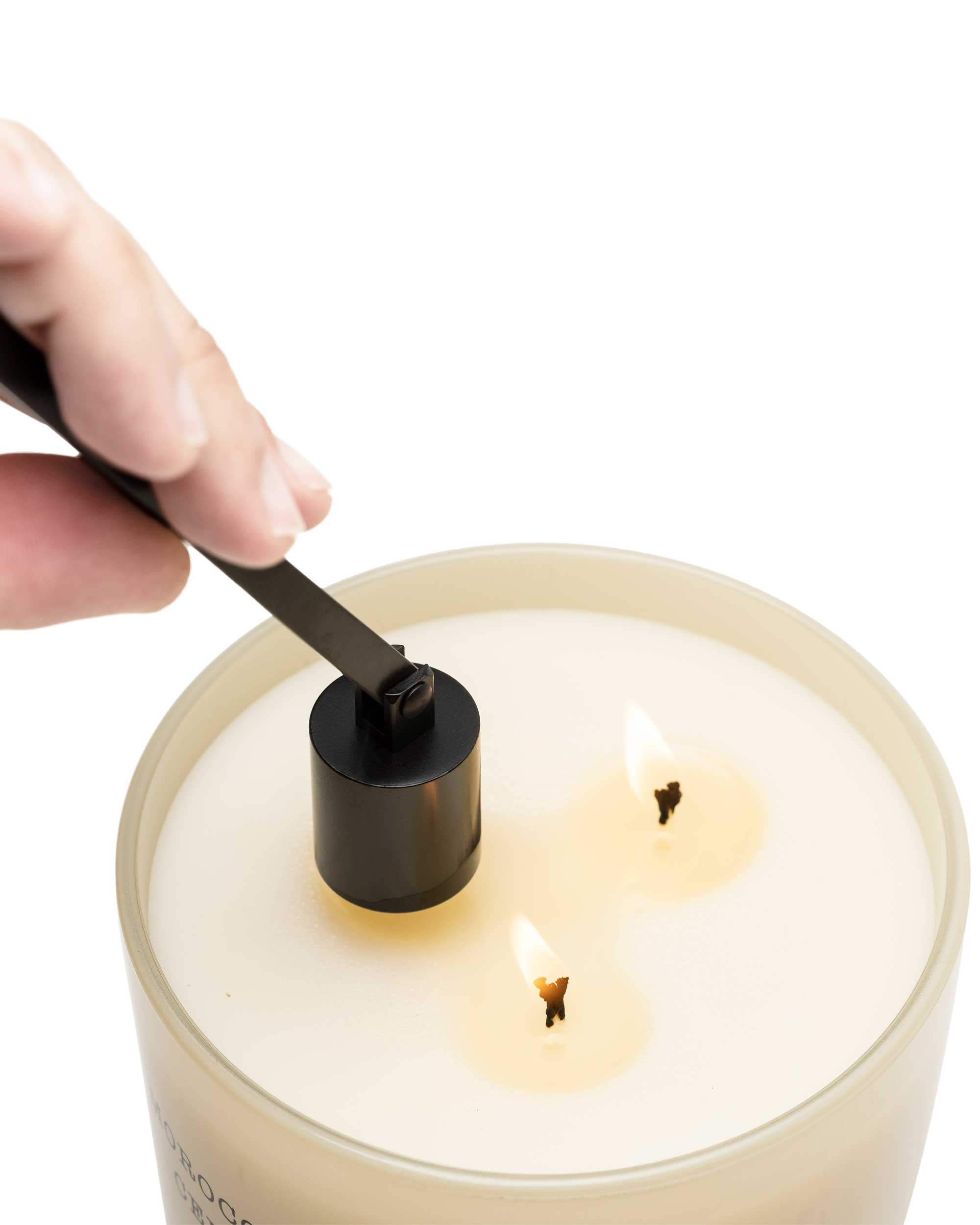 Set Tijeras Corta Mechas y Campana Apagavelas