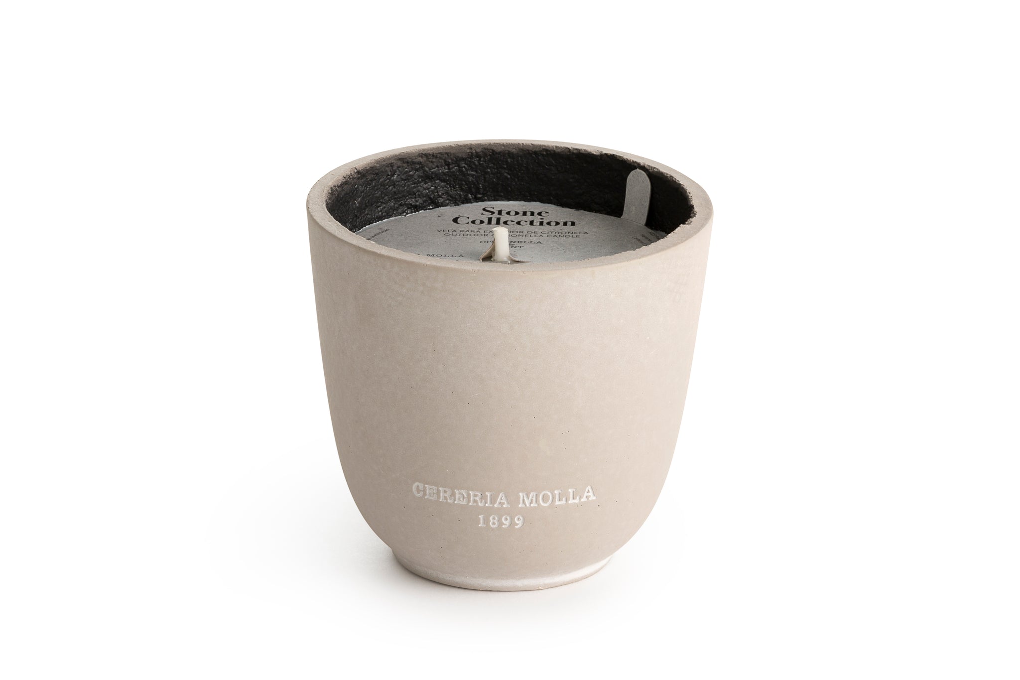 Stone Collection Citronella & Mint Candle — Handcrafted & Limited Edition