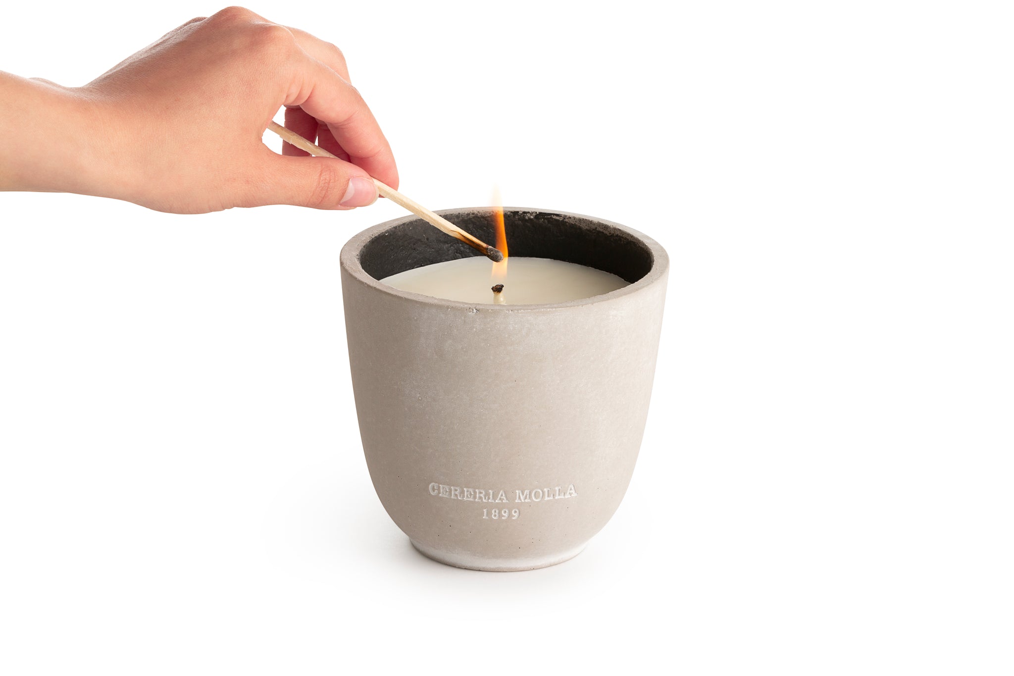 Stone Collection Citronella & Mint Candle — Handcrafted & Limited Edition