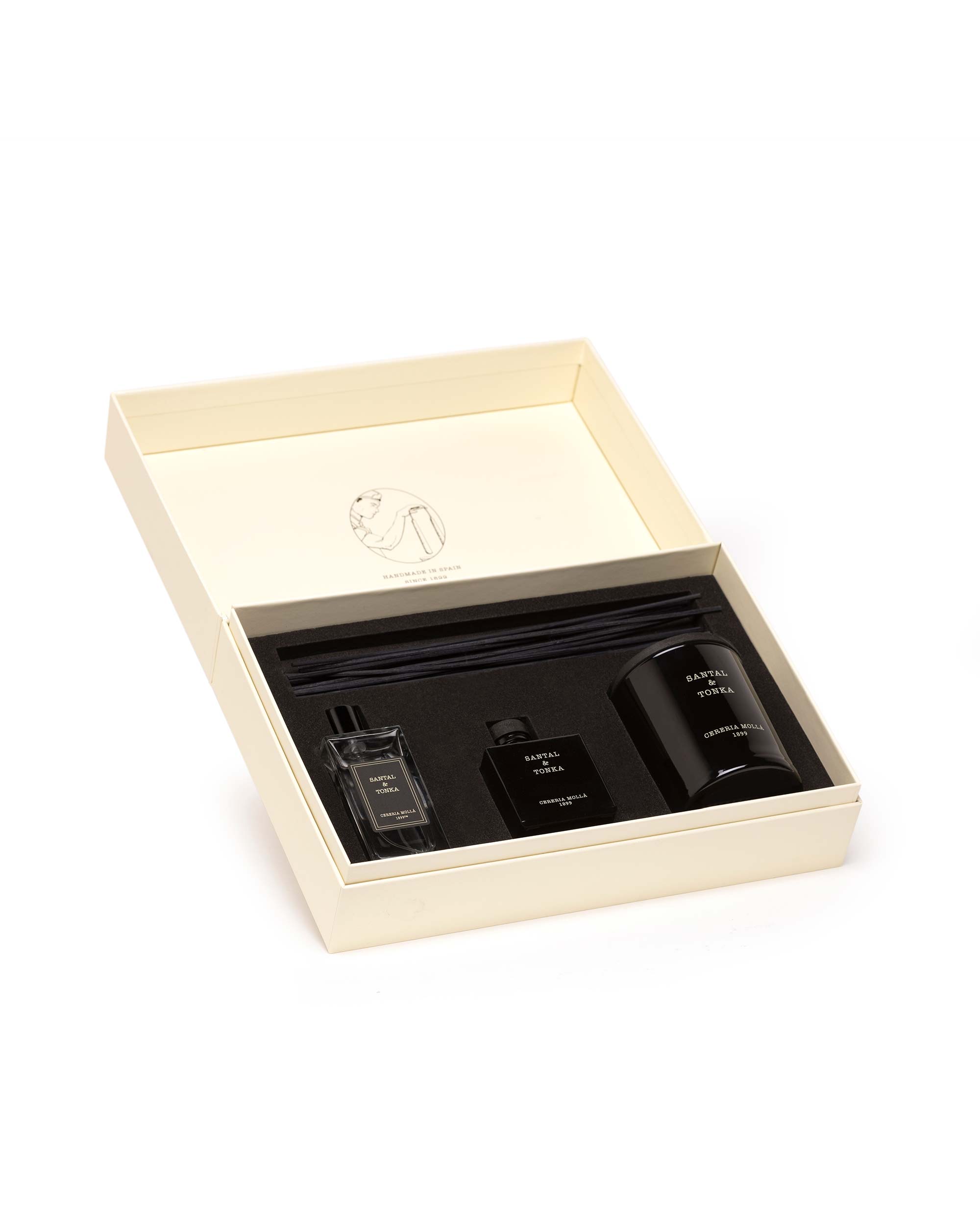 Estuche Premium Vela, Mikado y Body Mist