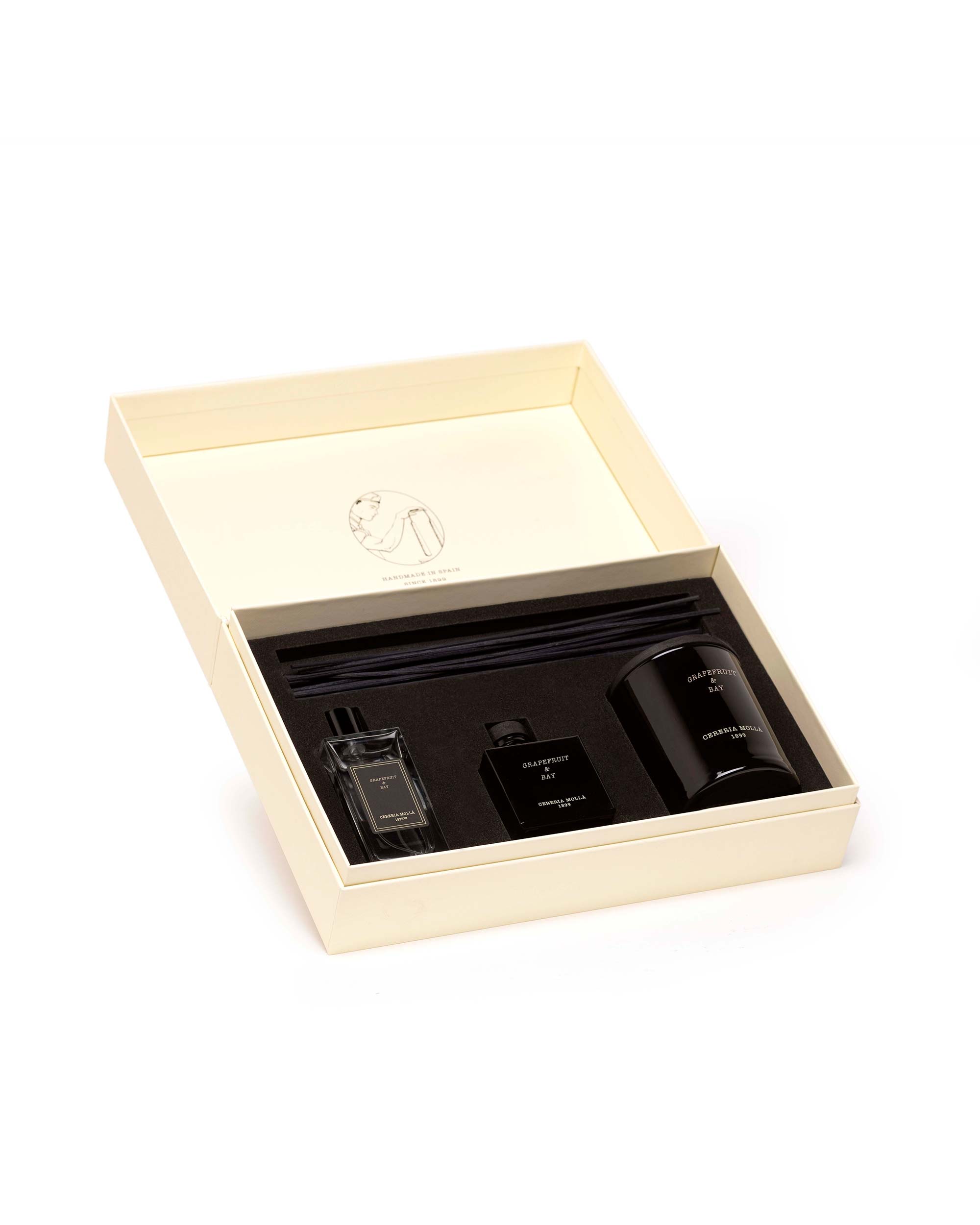 Estuche Premium Vela, Mikado y Body Mist