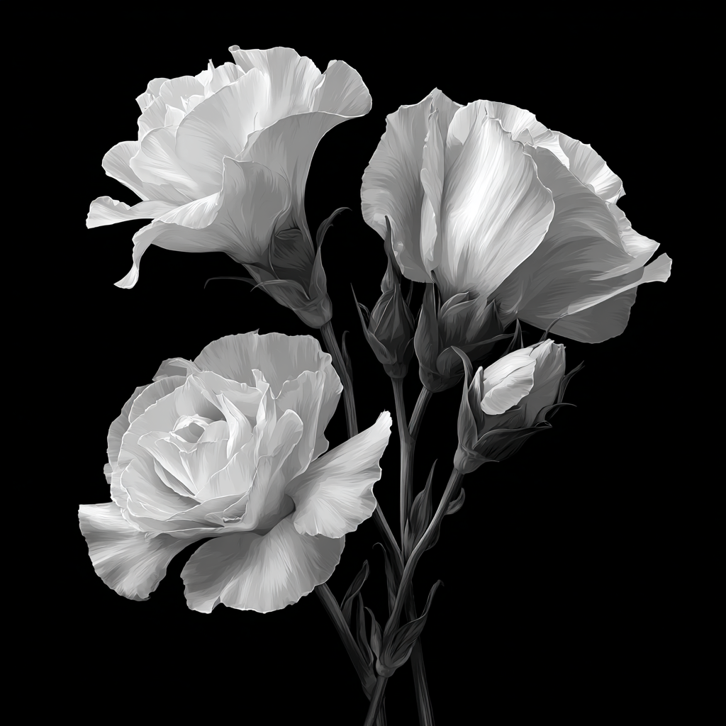 soya05647_Eustoma_black_and_white_style_high_contrast_vector_il_2278c18c-e28b-4478-8c2c-82be85b54312.png__PID:370a318e-b850-43b2-98eb-540843a59b5c